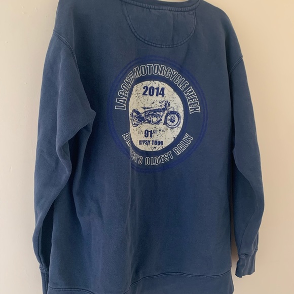 91st Gypsy Tour Laconia Bike Week Crew Neck 2014 - Picture 3 of 4